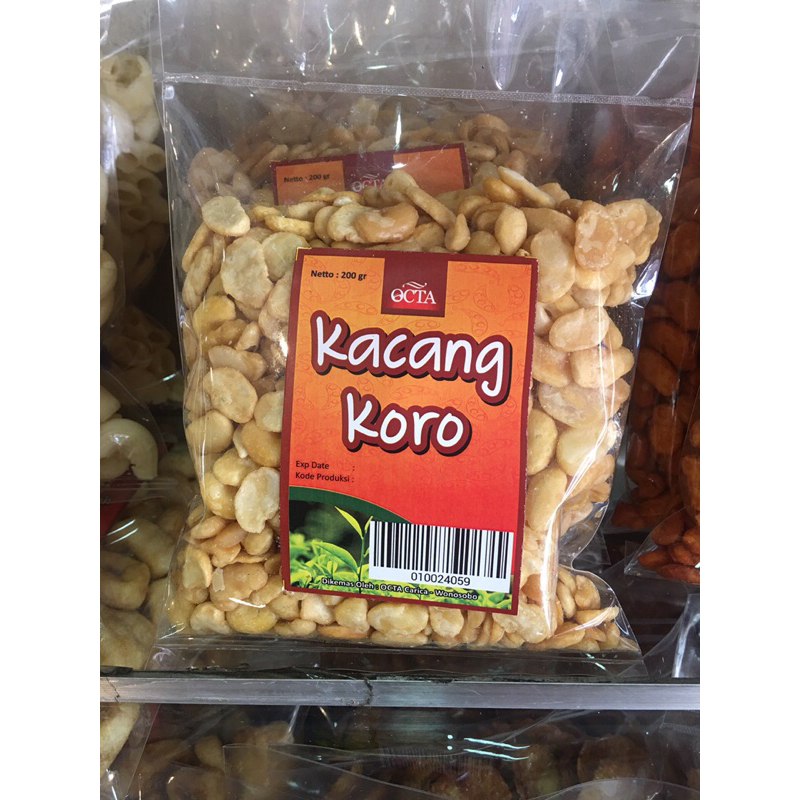 

kacang koro, oleh oleh wonosobo 200g