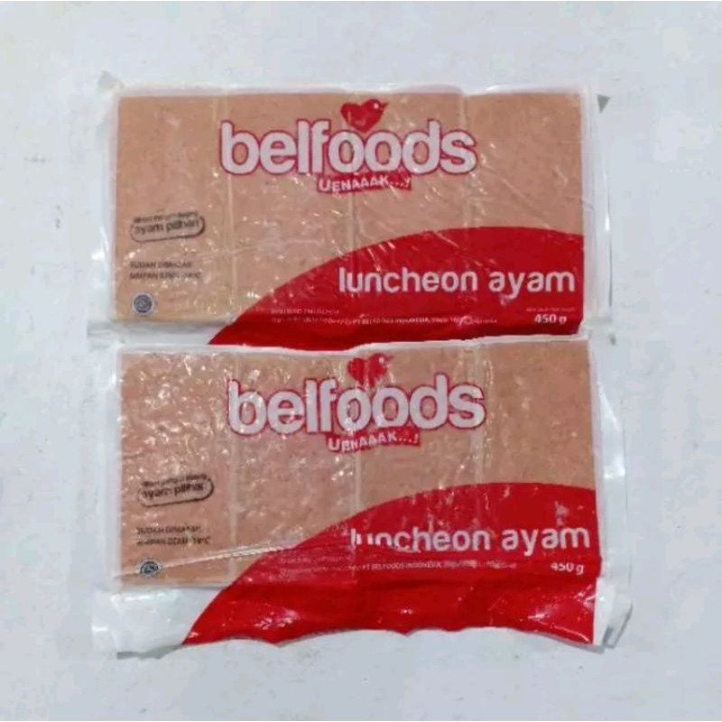 

BELFOODS LUNCHEON KORNET AYAM 450g