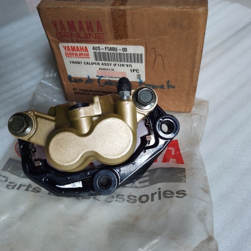 CALIPER ASSY KALIPER CAKRAM REM DEPAN FIZR F1ZR NOUVO LELE Z JUPITER Z | 4US-F580U-00 ORIGINAL YAMAH