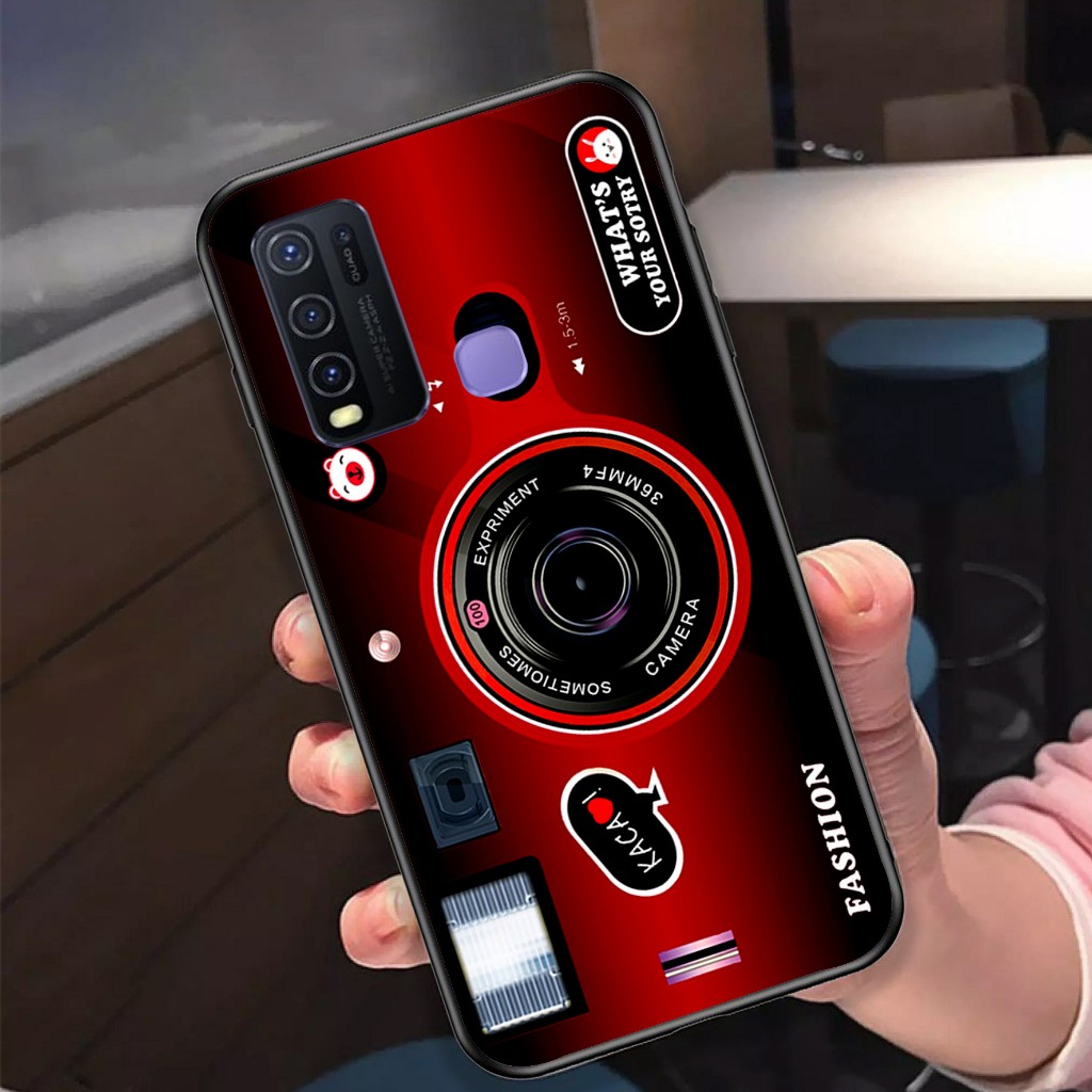 Case Vivo Y30 Y30I Y50 - Casing Vivo Y30 Y30I Y50 - ( CAMERA ) - Case Hp - Softcase Hp - Silikon Hp 
