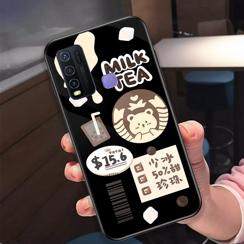 Case Vivo Y30 Y30I Y50 - Casing Vivo Y30 Y30I Y50 - ( STARBUCKS ) - Case Hp - Softcase Hp - Silikon 