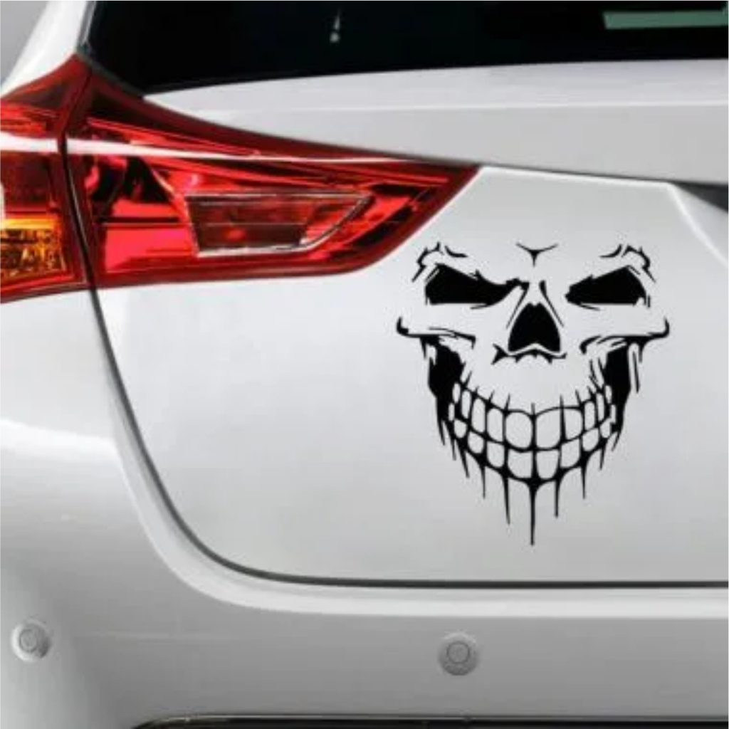 cutting sticker mobil phuniser stiker mobil pintu bagasi stiker mobil keren