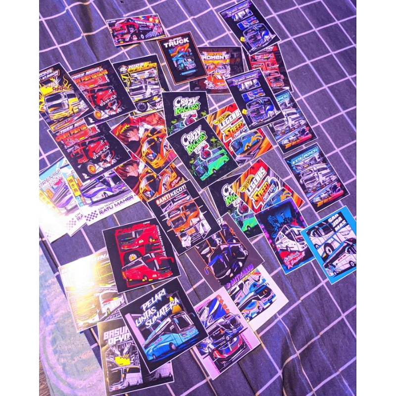 

COD Stiker Bus Keren Berkelas ( Dapat 50 Stiker + bonus )