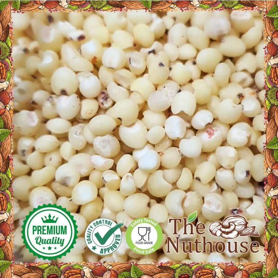 

500gr White Sorghum Rice / Beras Putih Kupas Sorghum [Premium Quality]