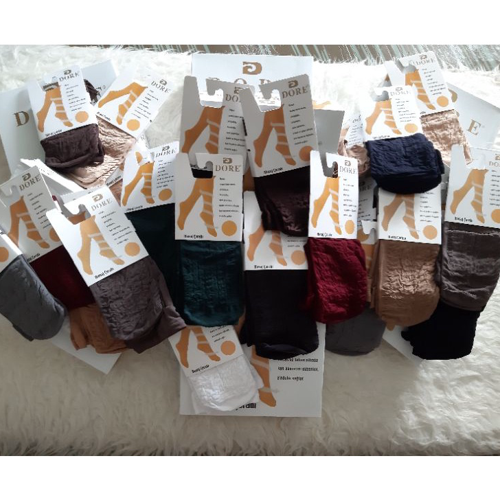 YHDP6455 [KODE 77]  ❤Harga Opening❤ Dore masaj corap kaos kaki made in Turki Turkey Turkish stocking