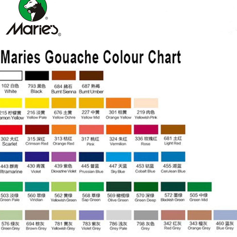 

➬✪✸ maries gouache 100ml variant 1
