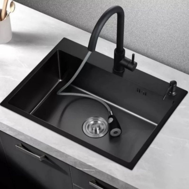 kitchen sink 8050 hitam body only