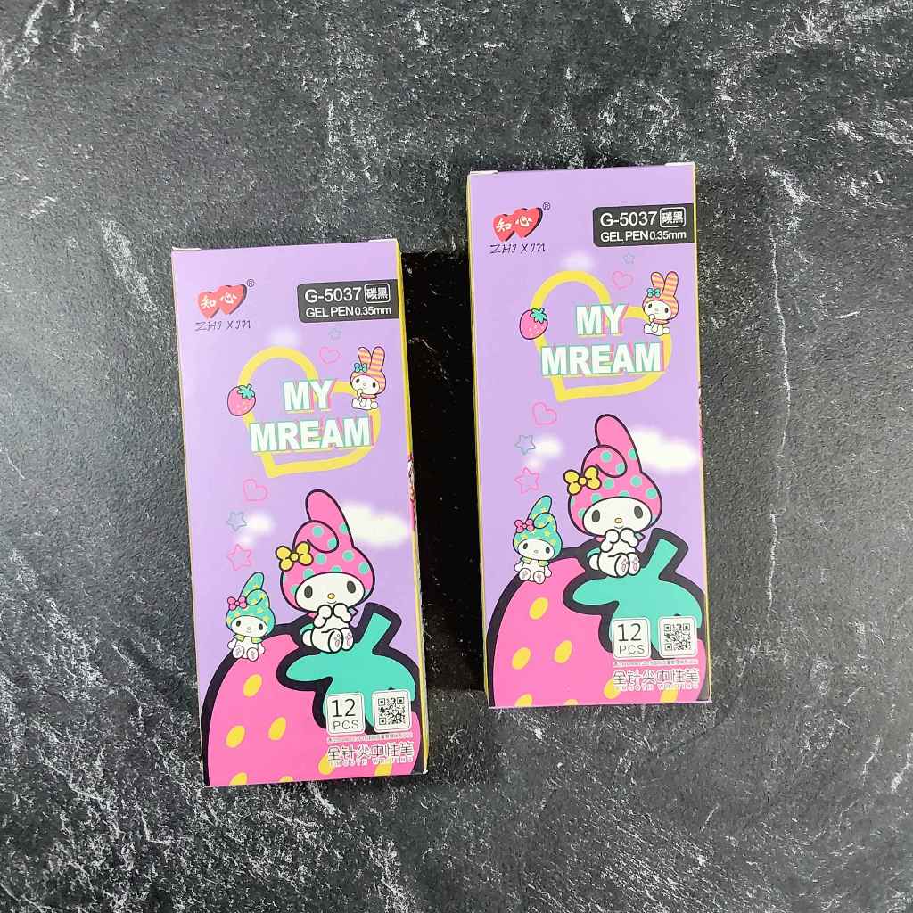 

(Pak)Pulpen Gel Zhi Xin G-5037 / Pulpen Gel Zhi Xin 0.5 mm / Bolpoin Gel Lucu