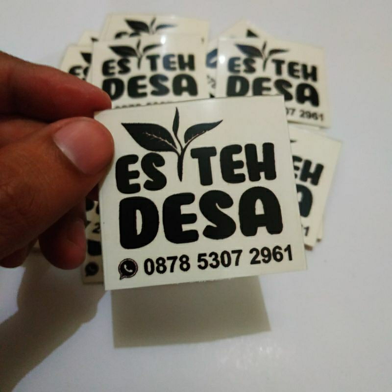 

Stiker Label Transparan