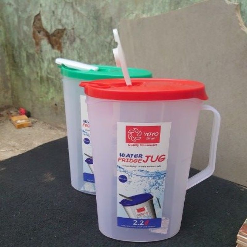teko gepeng 2liter bpa free