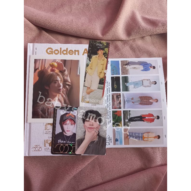 Photocard PC NCT Golden Age Doyoung Jaehyun Taeyong