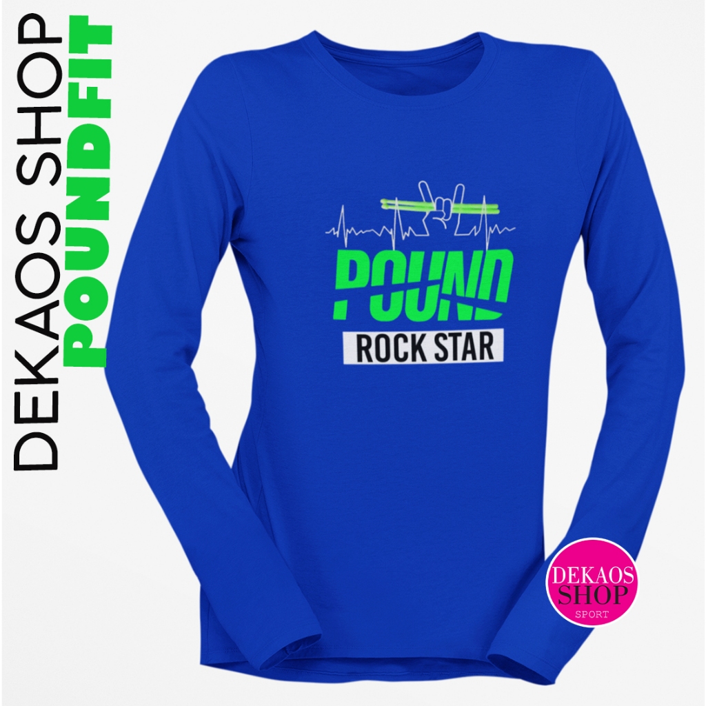 BAJU POUNDFIT / KAOS POUNDFIT / BAJU SENAM WANITA TERBARU / KAOS SENAM WANITA / BAJU SENAM POUNDFIT / BAJU POUND / ATSAN SENAM WANITA / KAOS SENAM / DEKAOS SHOP 2857  ROCKSTAR POUND