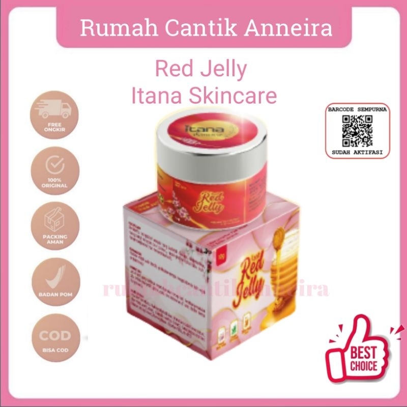 RED JELLY ITANA SKINCARE / JELLY ITANA SKINCARE