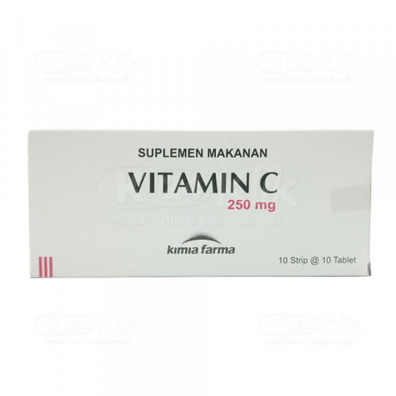 Vitamin c 250 mg kimia farma Box