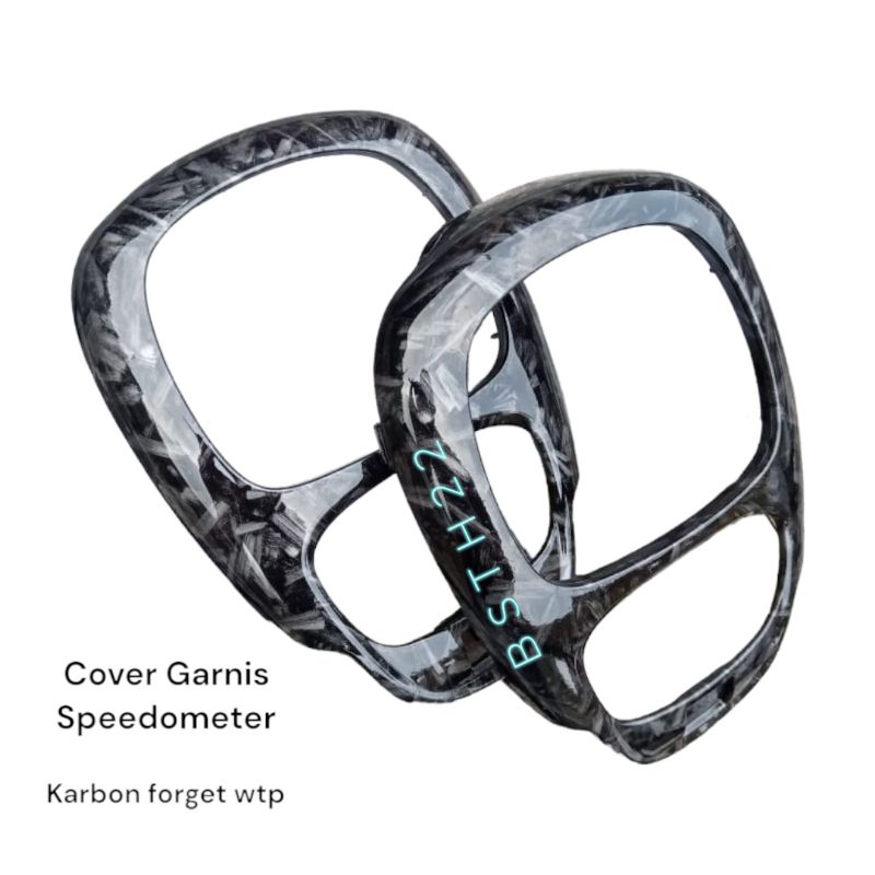 Cover garnish speedometer Scoopy donat 2017-2019 motif karbon forget WTP