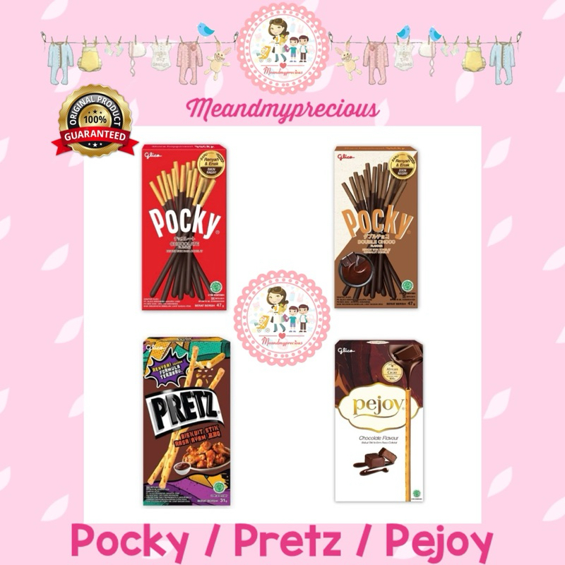 

MMP - Glico Pocky Chocolate Stick Biscuit / Pejoy Chocolate Stick Biscuit / Pocky Double Chocolate Stick Biscuit / Pretz Chicken Barbeque