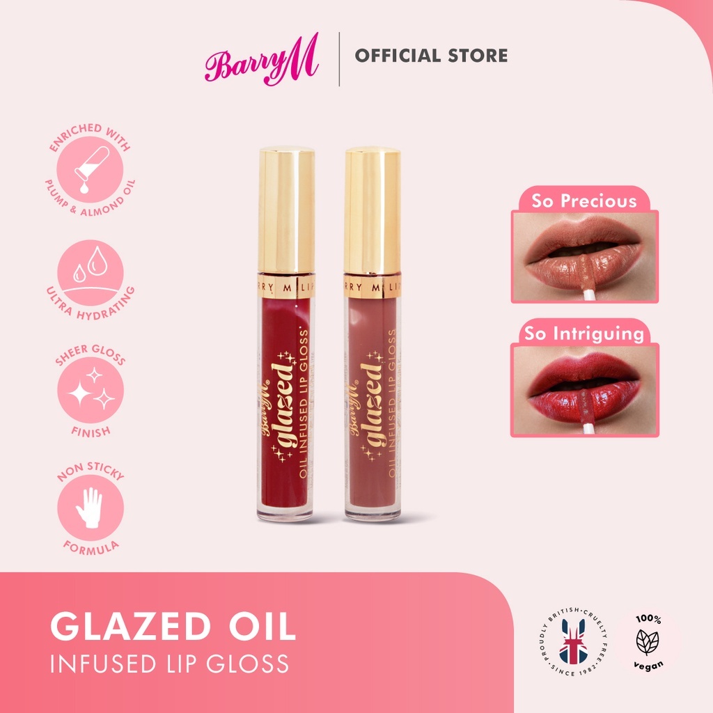 Barry M Glazed Oil Infused Lip Gloss