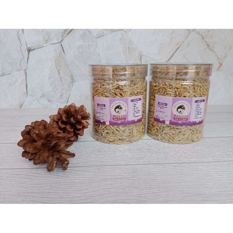 

Ikan sruwet crispy, baby fish crispy kemasan toples