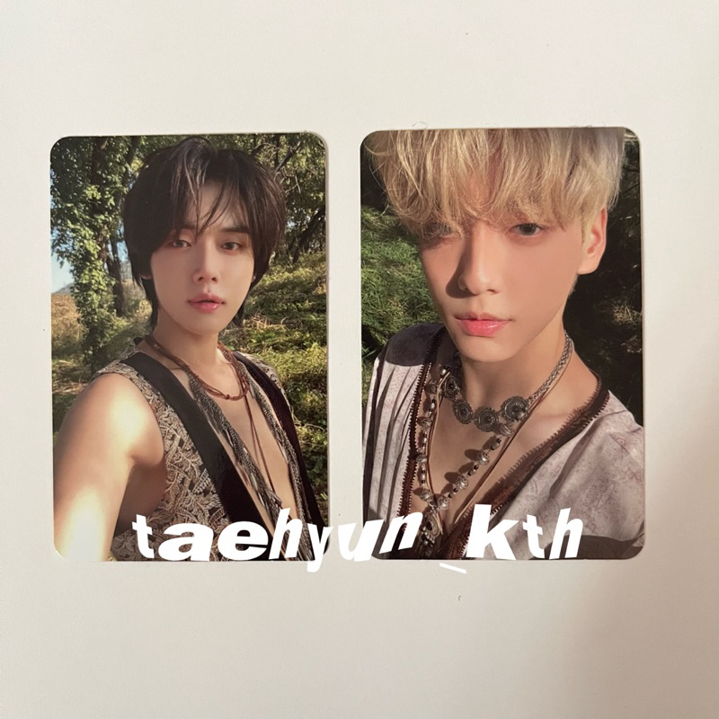 TXT YEONJUN SOOBIN KPOPMERCH VIDEO CALL FANSIGN EVENT BENEFIT PHOTOCARD SHOPEE THE NAME CHAPTER: TEM