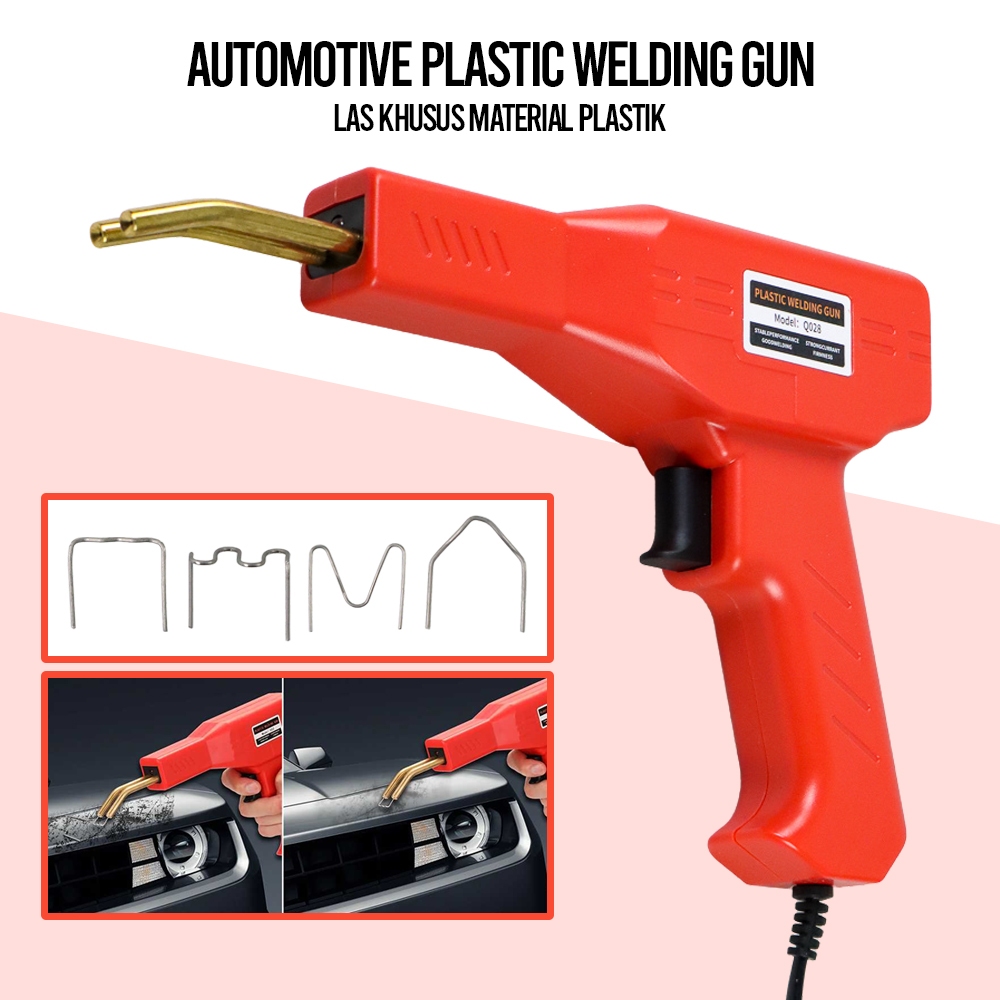Pistol Solder Plastik Las Plastik Bumper Body Motor Mobil Alat Las Plastik Pecah 50w