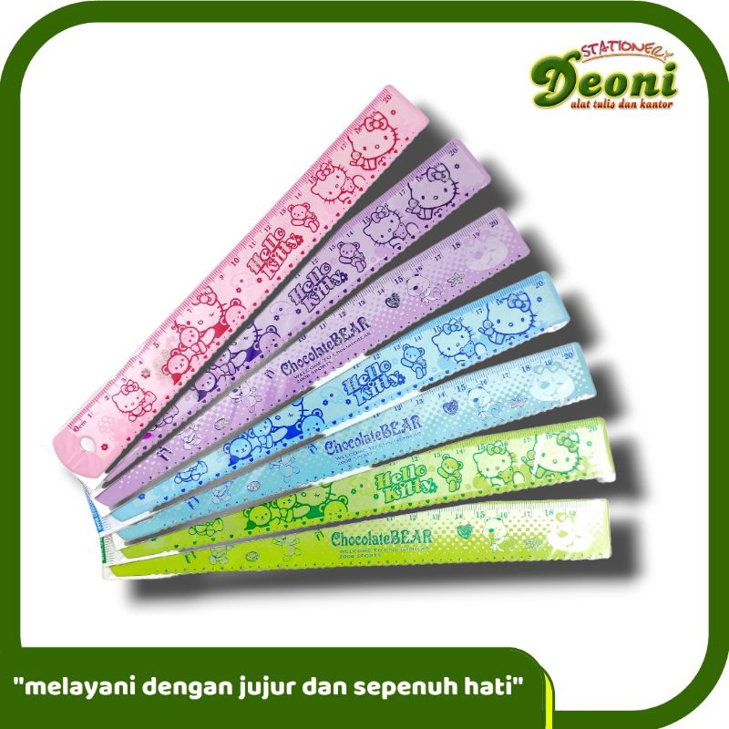 

Penggaris Besi Fancy 20cm 3129