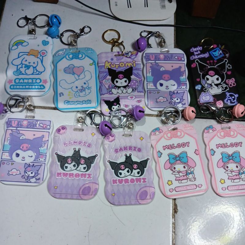 

id holder karakter sanrio lanyard