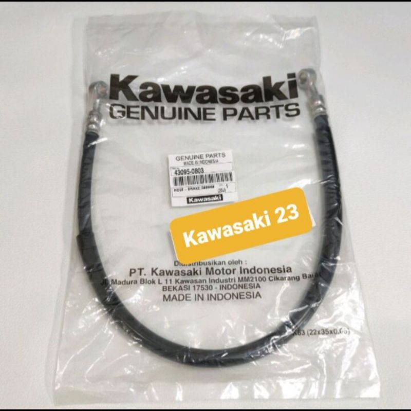 Selang Rem Belakang KLX 150 BF KLX 150L 59CM ORIGINAL KAWASAKI