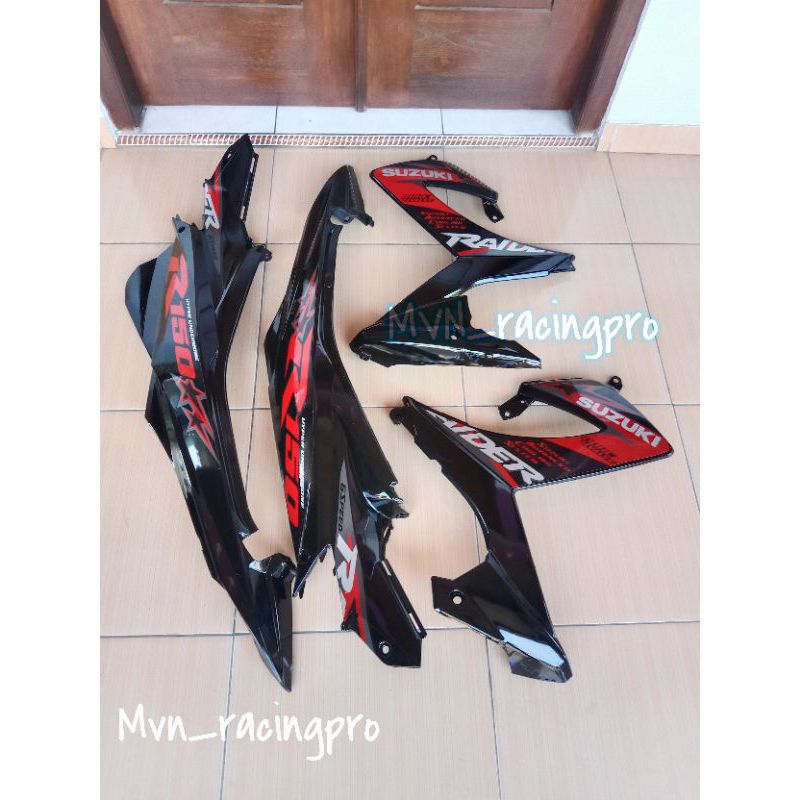 Paket cover dek body bodi plus sayap depan samping SUZUKI SATRIA F FU FL FACELIFT NEW