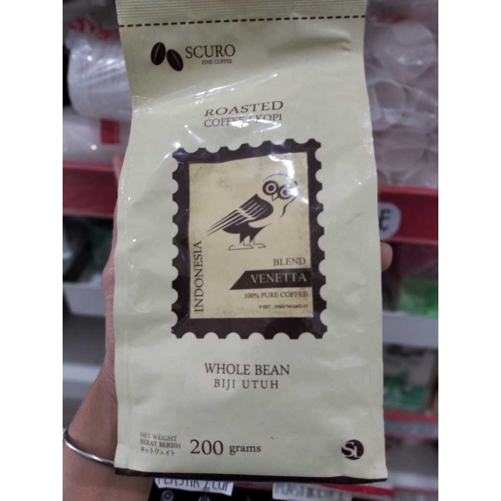 

Scuro Espresso Blend Venetta 200 gram