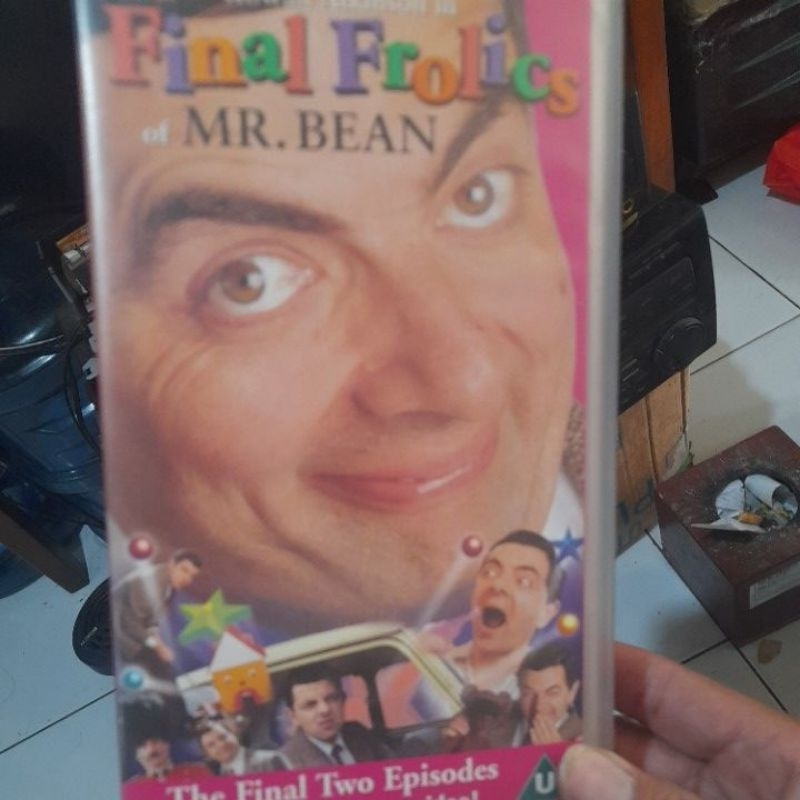 kaset vhs mr. bean the final frolics ori normal terawat