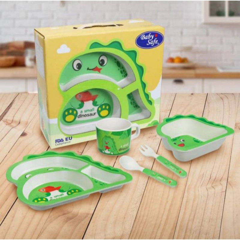 FEEDING SET DINO FS607