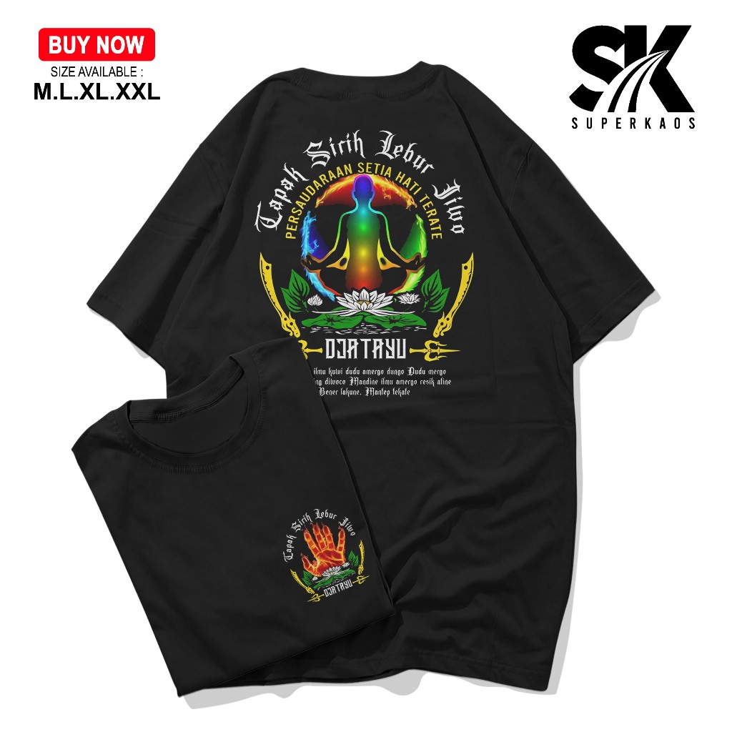 KAOS TAPAK SIRIH LEBUR JIWO / KAOS SASTRA JENDRO HAYUNINGRAT KAOS KOLO COKRO / KAOS PERNAPASAN TSLJ 