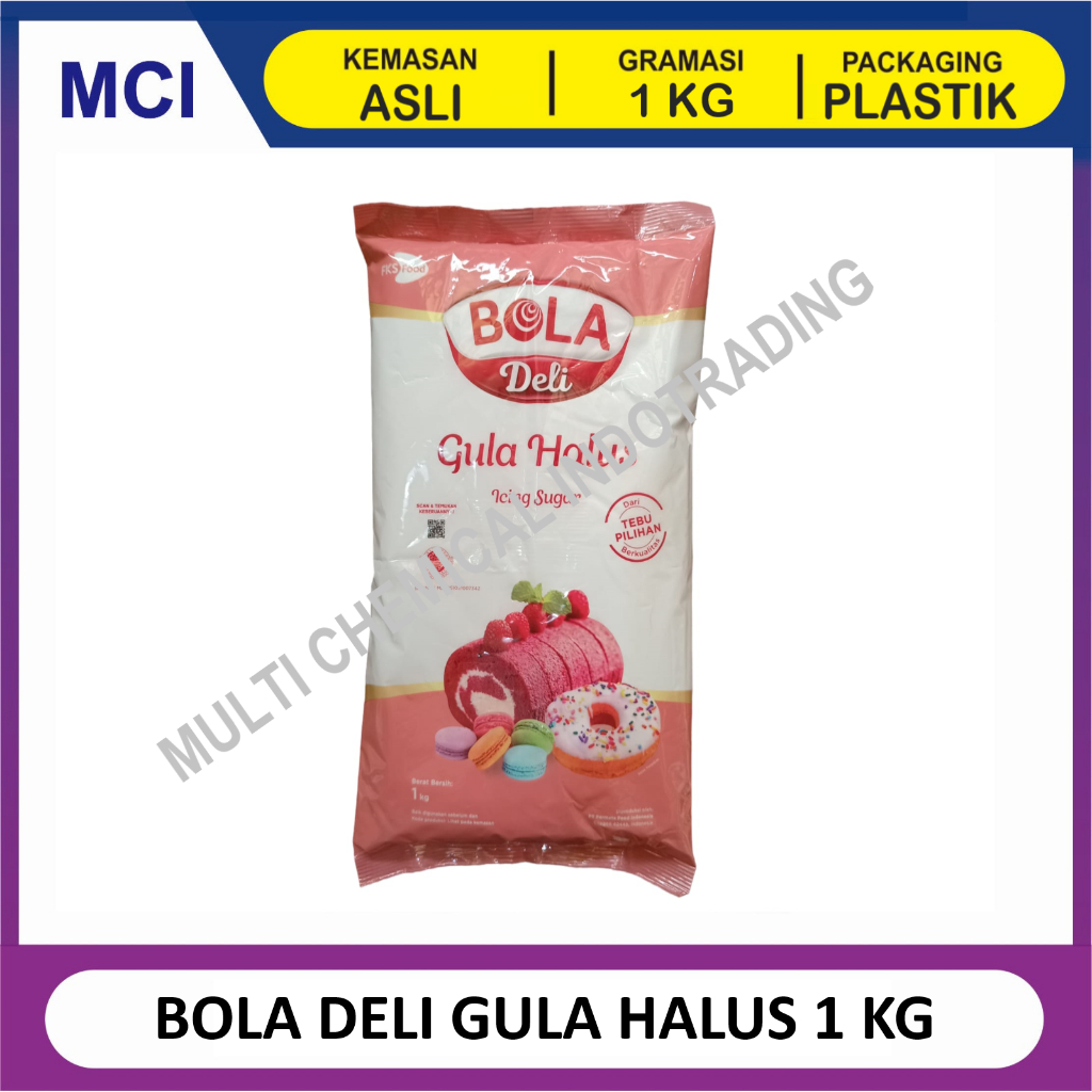 

BOLA DELI GULA HALUS 1 KG / GULA TEPUNG