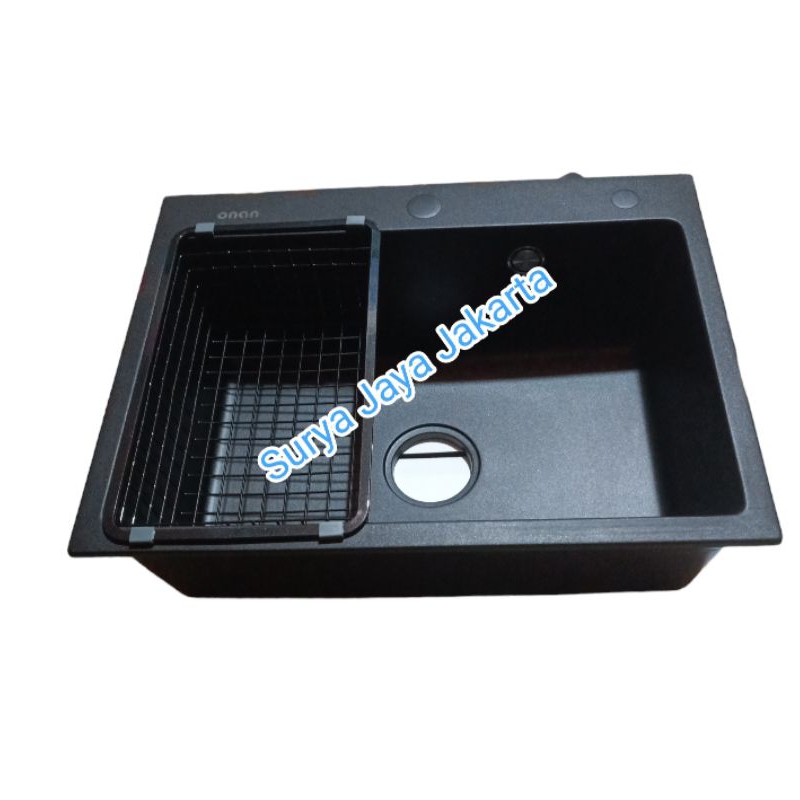 Kitchen sink ONAN granite hitam / Kitchen sink Granite ONAN "ORIGINAL"