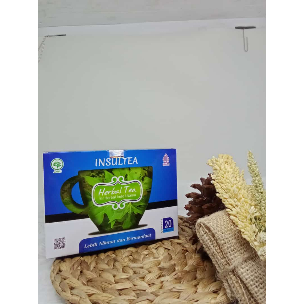 

Teh Celup Daun Insulin Insultea Herbal Indo Utama (20sachet)