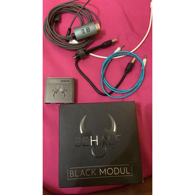 Game Capture Behalf black modul + Kabel Px Mhl Hdmi To Lightning