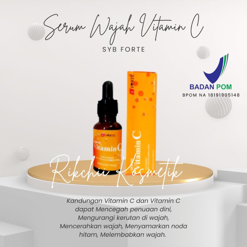 Syb Serum Vitamin C / Syb Serum Whitening / Serum Vitamin C Serum Wajah / Serum Wajah