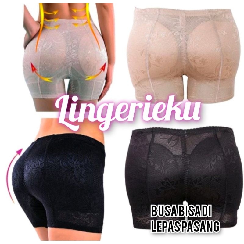 Pantat Busa CD Busa K801 Pantat Palsu wanita Renda