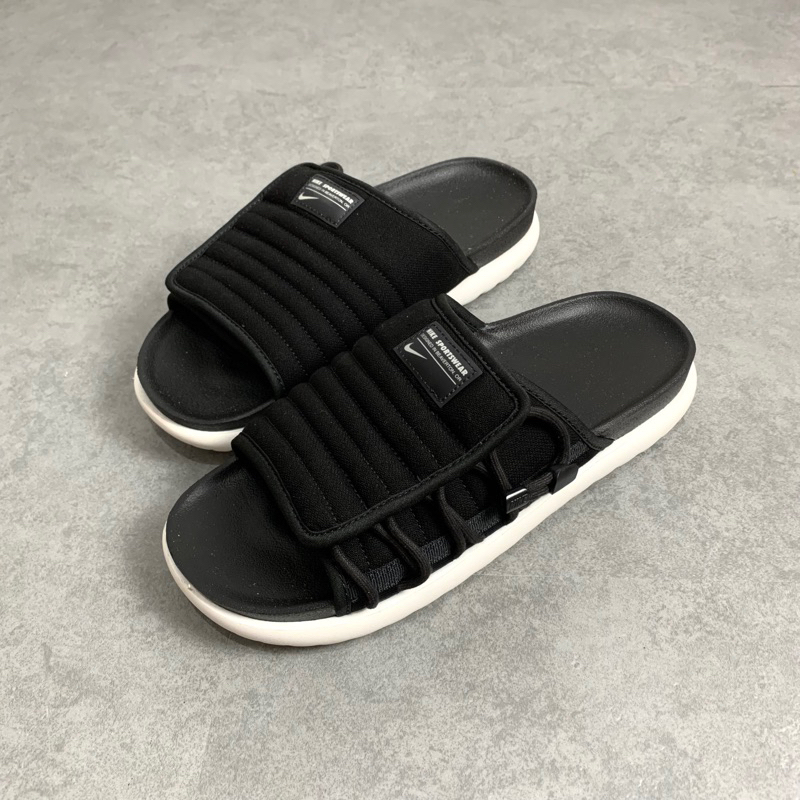 Nike Asuna 2 Slide Sandals Black White Original