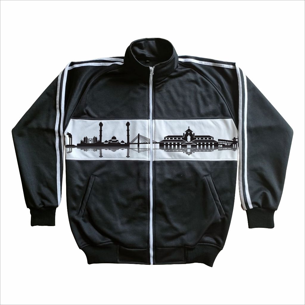 Tracktop Casual City Series Bandung Track Suit Custom Desain Kota Bandung
