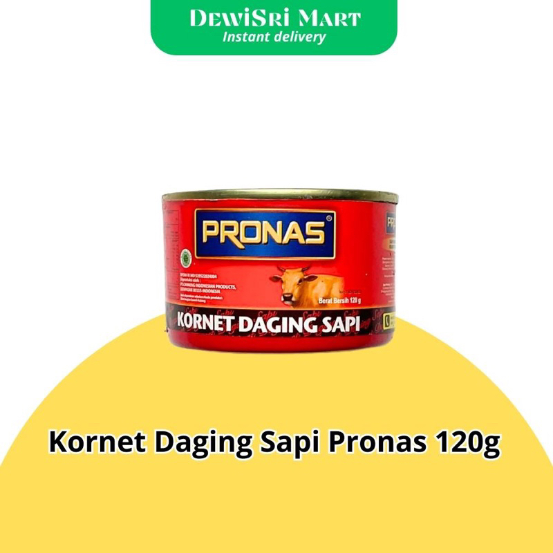 

Kornet Daging Sapi Pronas 120gr