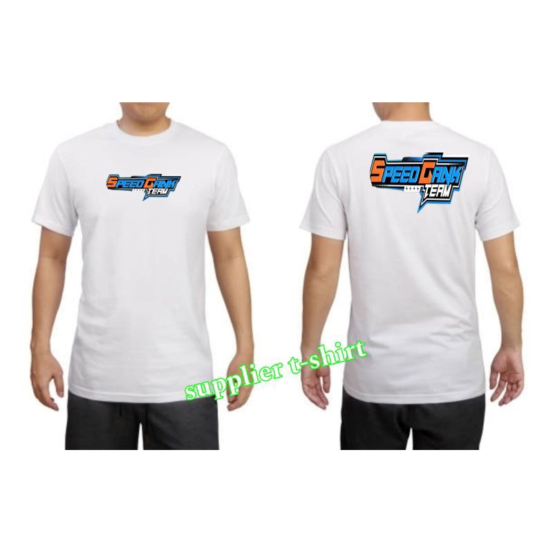 kaos sablon speed gank team/kaos distro kaos pria