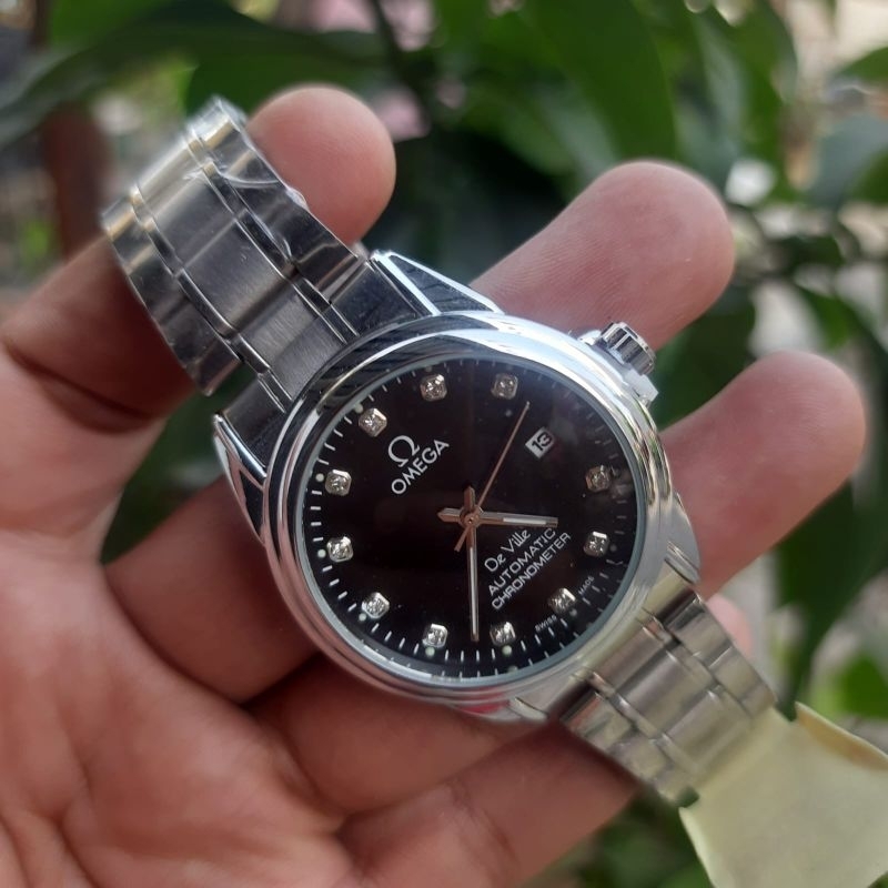 JAM TANGAN RANTAI PRIA TANGGAL AKTIF