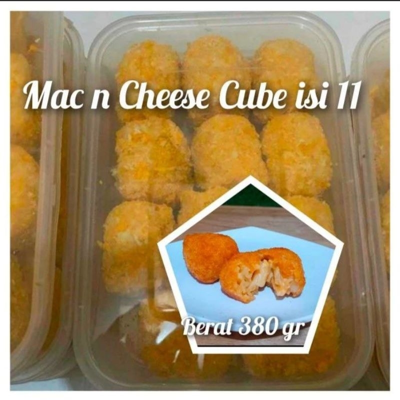 

Mac n Cheese Cube isi 11 380gram Frozen
