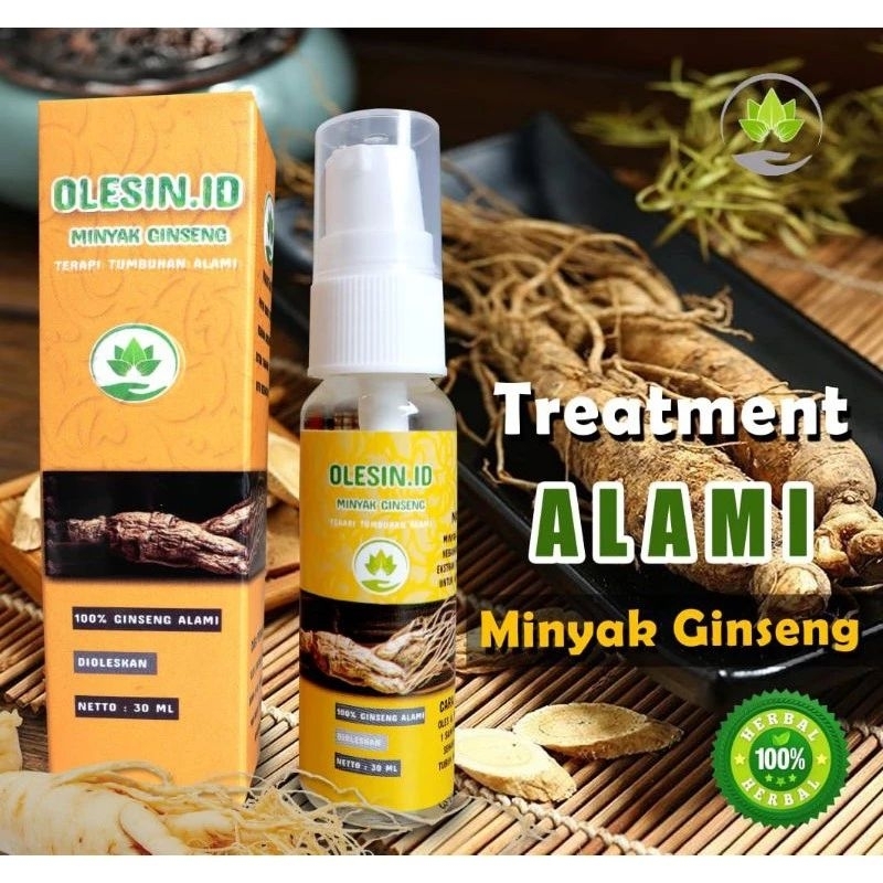 OLESIN ID 100% original Minyak Gingseng Treatment Obat Kelenjar Getah Bening