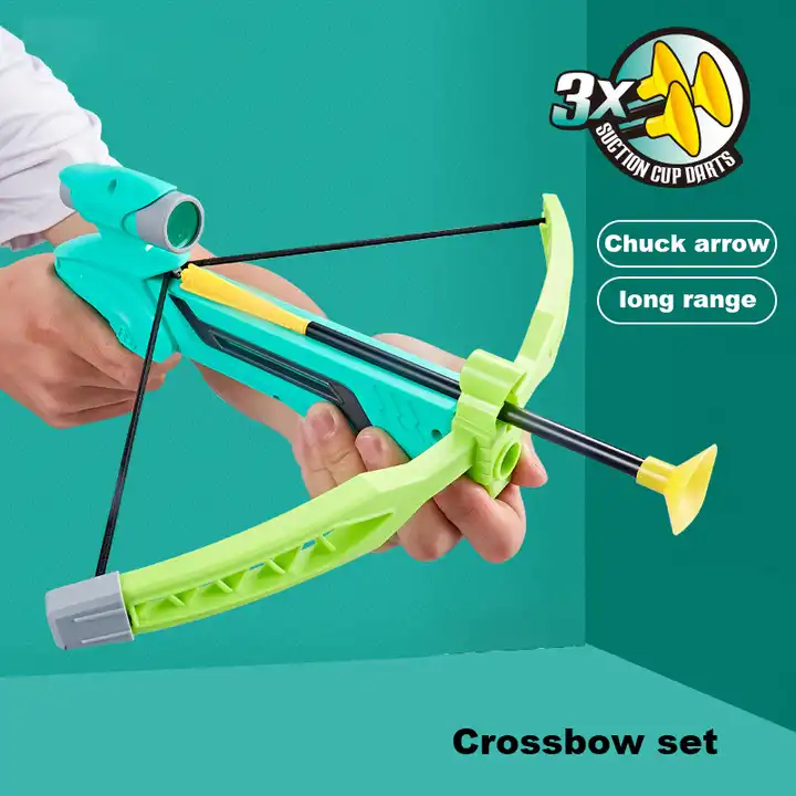 Mainan Panah Target Bola Lengket Dan Lembut / Mainan Panah Tembak Target / Fun Archery Crossbow