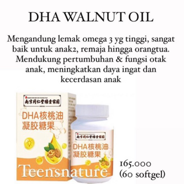 DHA Walnut Oil PENANG