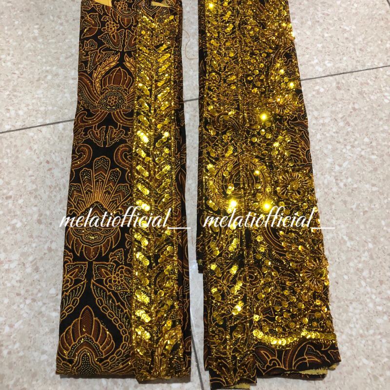 kain wiron pengantin / kain wiru payet