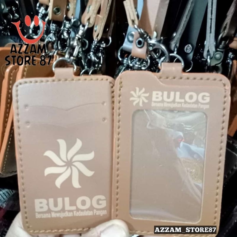 

Holder ID Card Tali Lanyard Name Tag Logo BULOG