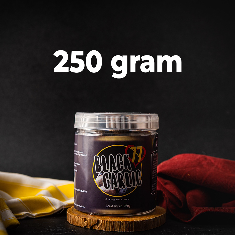 

TERMURAH Black Garlic/Bawang Hitam Tunggal 250 gr gram HERBAL BERMACAM KHASIAT Model Terbaru